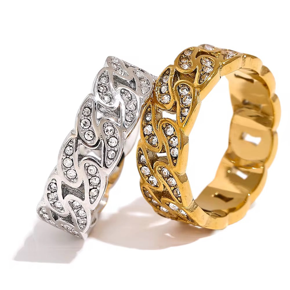 Isla ring Artistic and Bold Waterproof Hypoallergenic for Effortless Style
