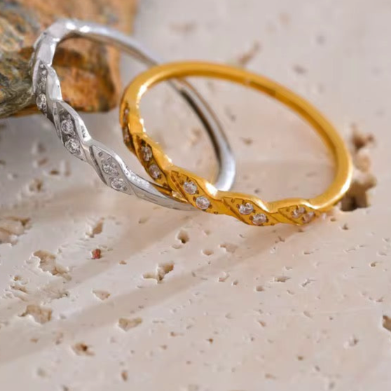 Elodie ring Artistic and Bold Waterproof Hypoallergenic for Effortless Style