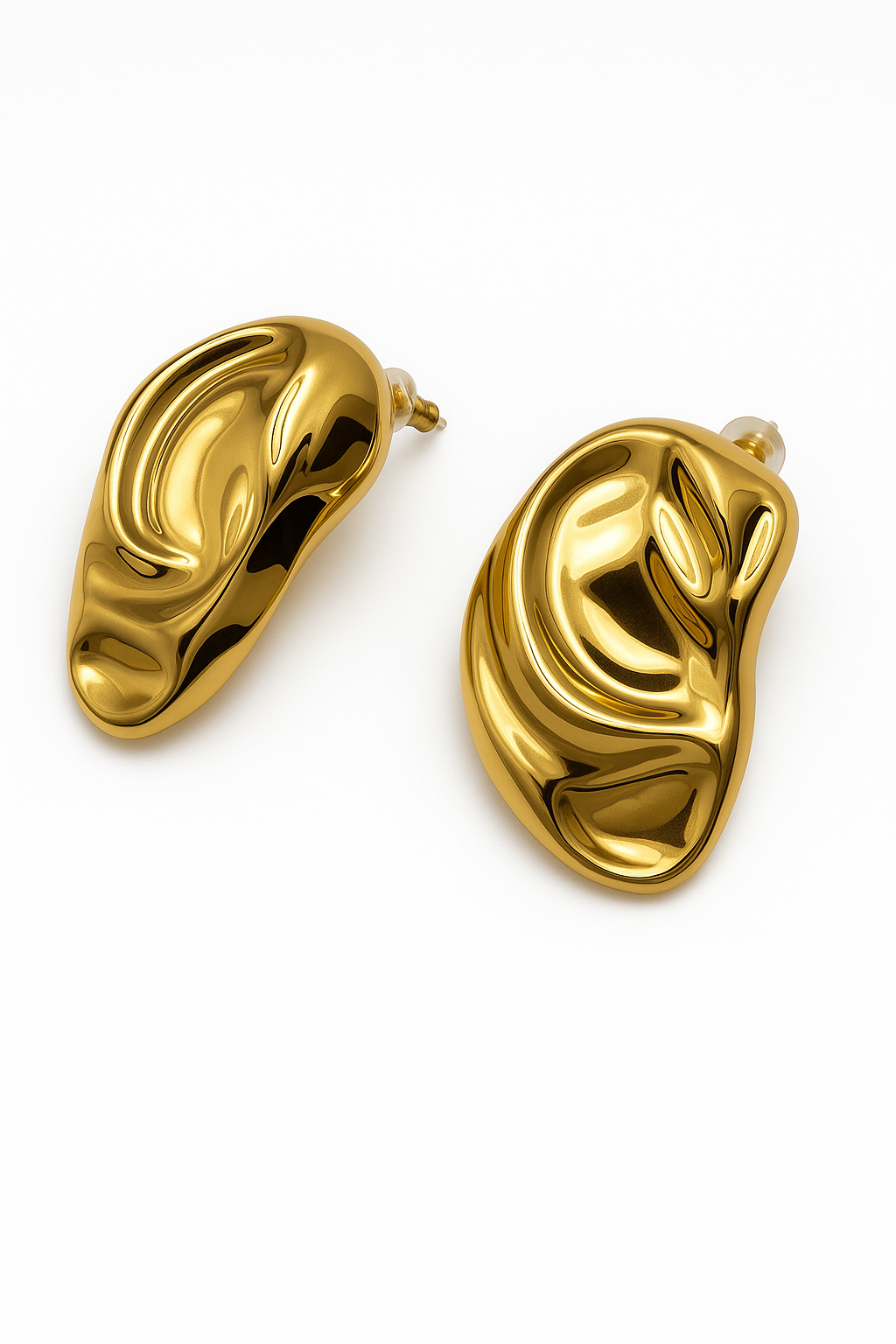 Stela Studs Earrings Waterproof Non-Tarnish and Hypoallergenic