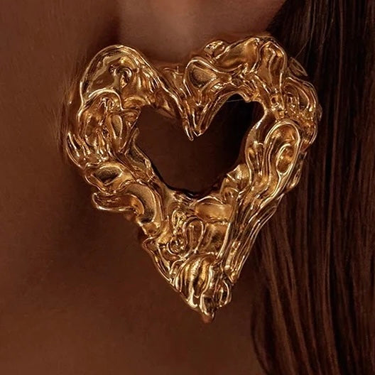 Aliyah Studs Earrings Waterproof Non-Tarnish and Hypoallergenic