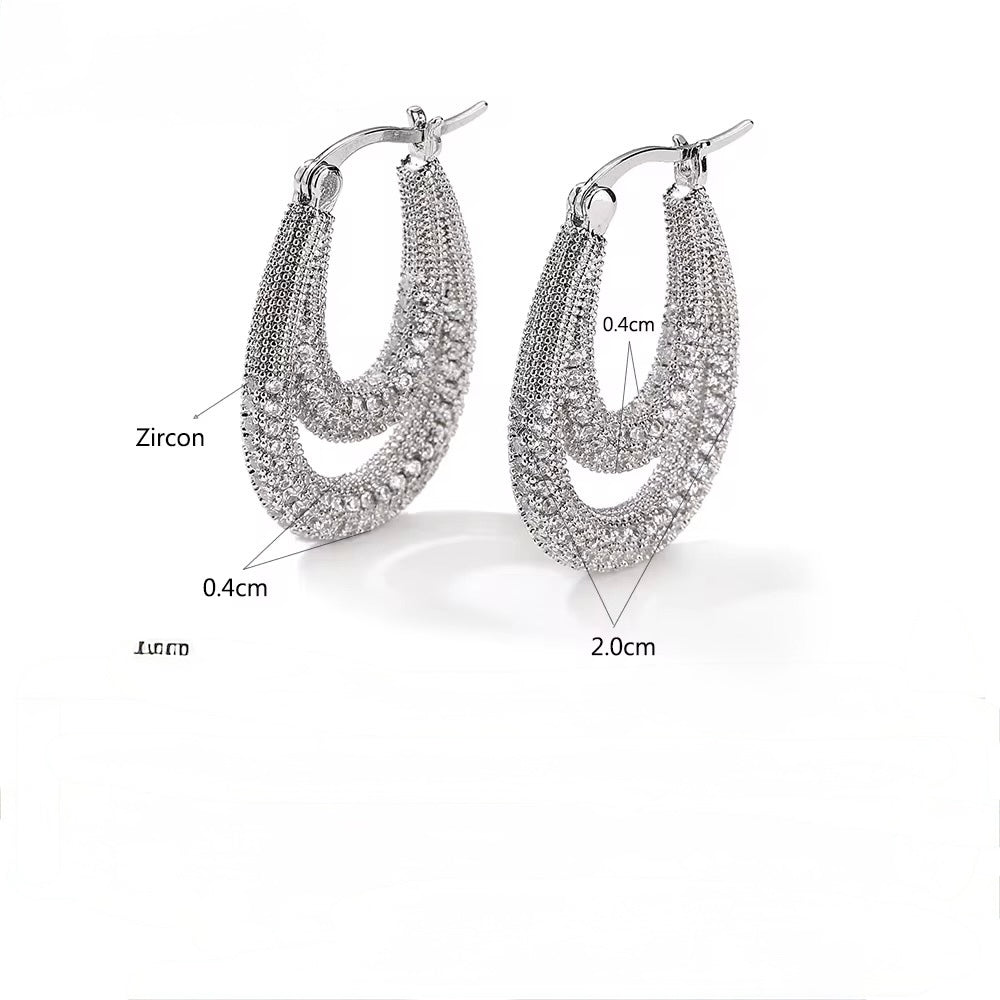 Kyra Effortless Shine Hoop Earrings for Everyday Styled