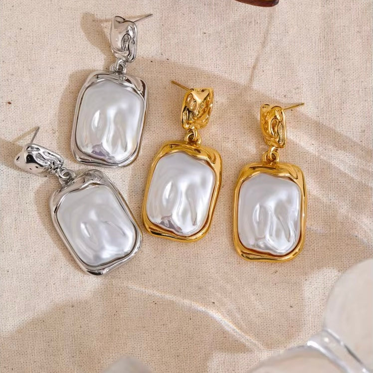 Claire Drop Earrings Waterproof Non-Tarnish and Hypoallergenic