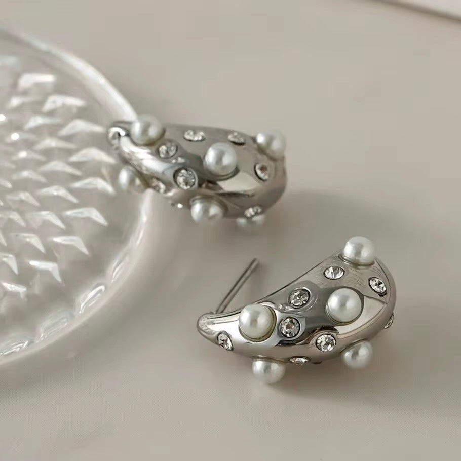 Alina Earrings Waterproof, Non-Tarnish & Hypoallergenic