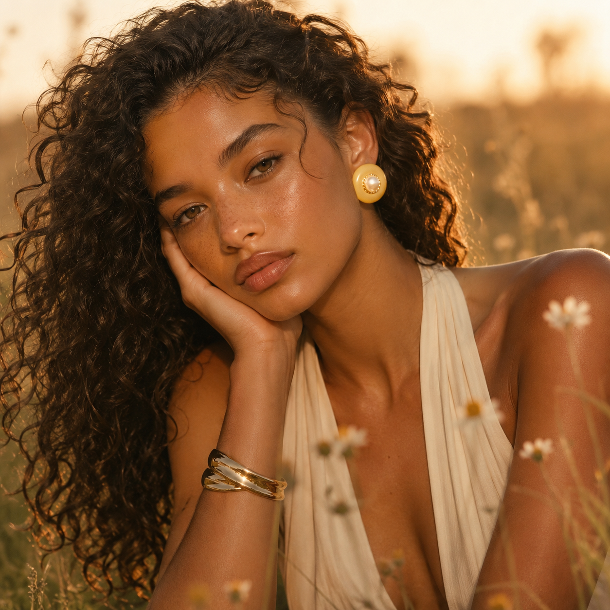 The Orlina Earrings Studs