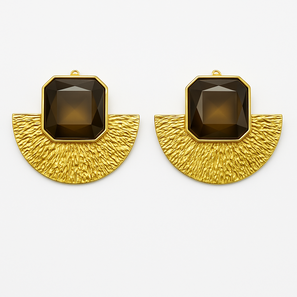 Britanie Studs Earrings Waterproof Non-Tarnish and Hypoallergenic