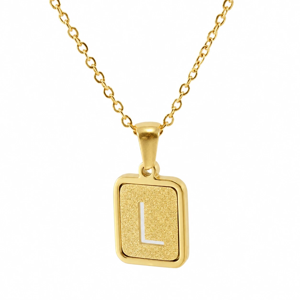 Ziv Initial Pendant Necklace thumbnail 8