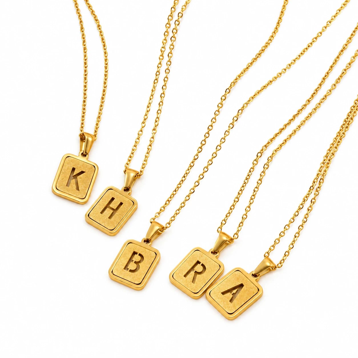 Ziv Initial Pendant Necklace thumbnail 2