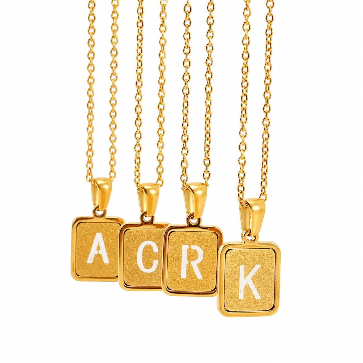 Ziv Initial Pendant Necklace thumbnail 3
