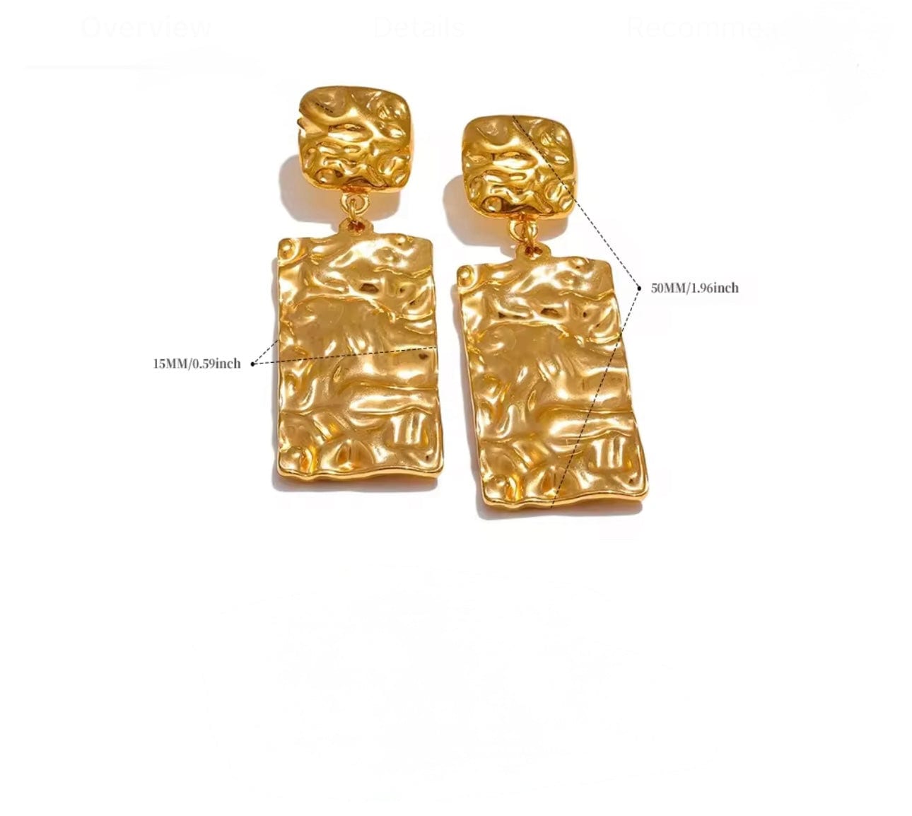 The Angie Drop Earrings thumbnail 2