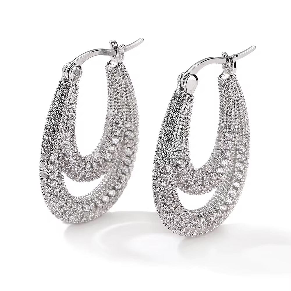 Kyra Effortless Shine Hoop Earrings for Everyday Styled thumbnail 1