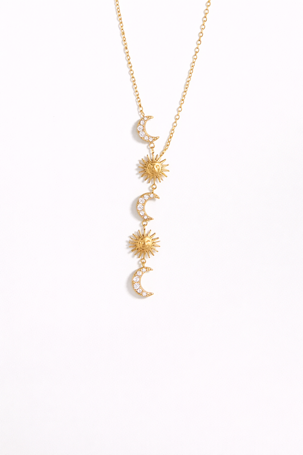 The Astra Sun & Moon Necklace