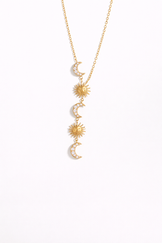 The Astra Sun & Moon Necklace