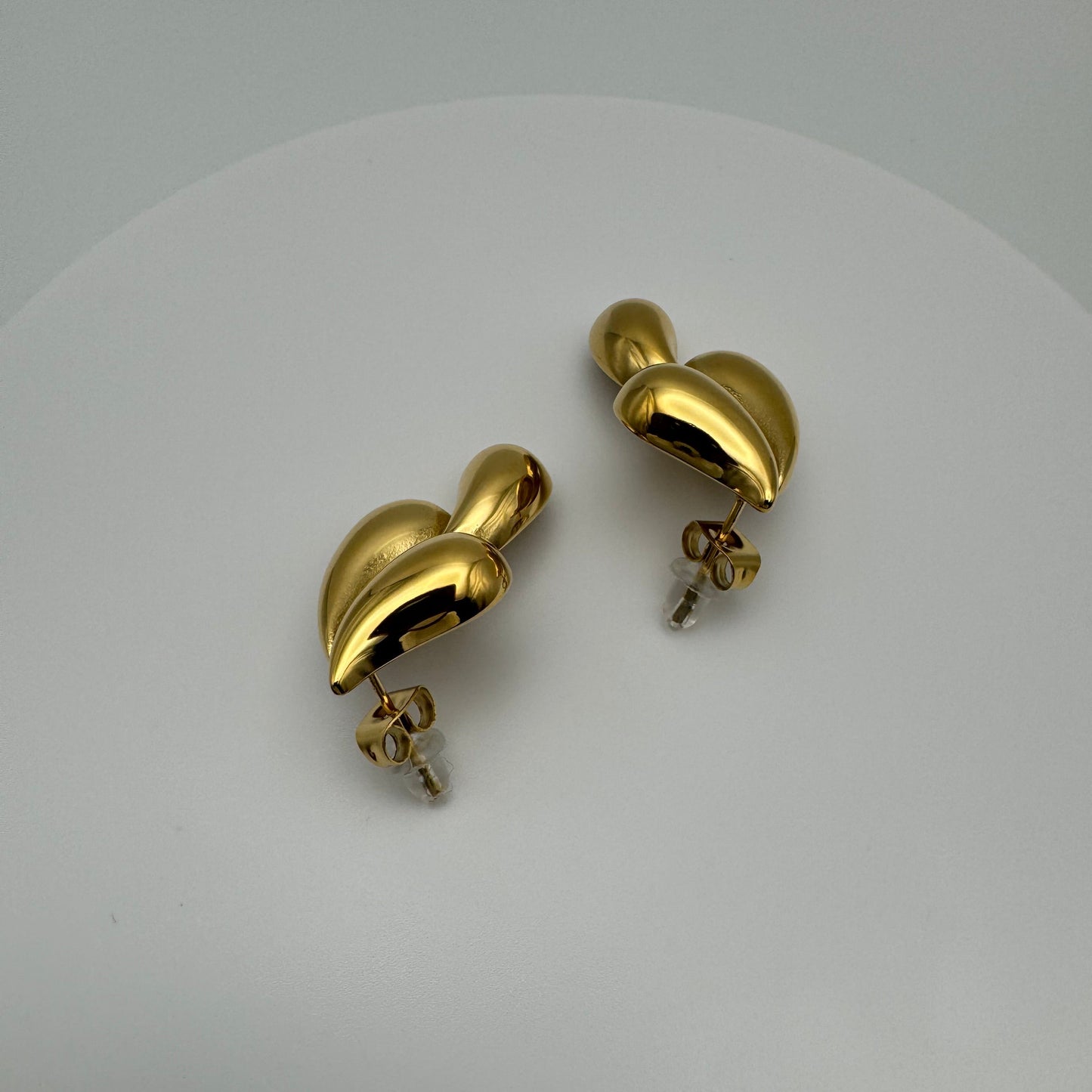 Claire Non-Tarnish Gold Drop Earrings