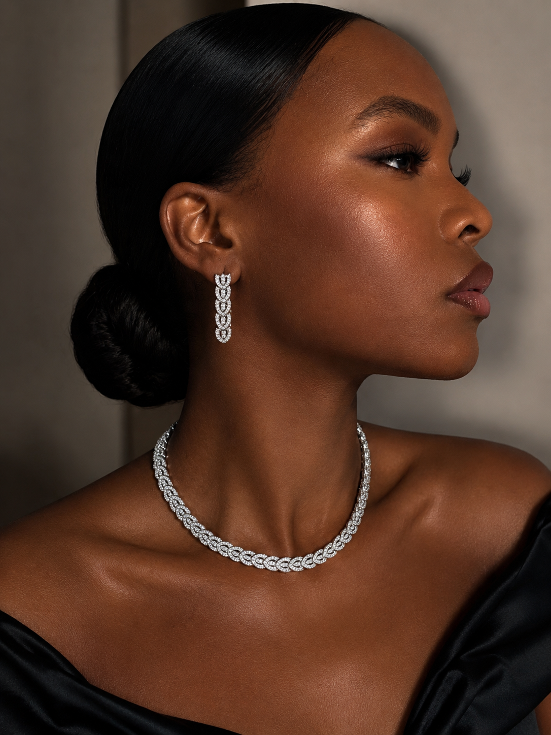 Francheska Set with High Brilliance Stones