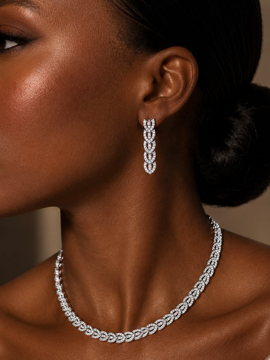 Francheska Set with High Brilliance Stones