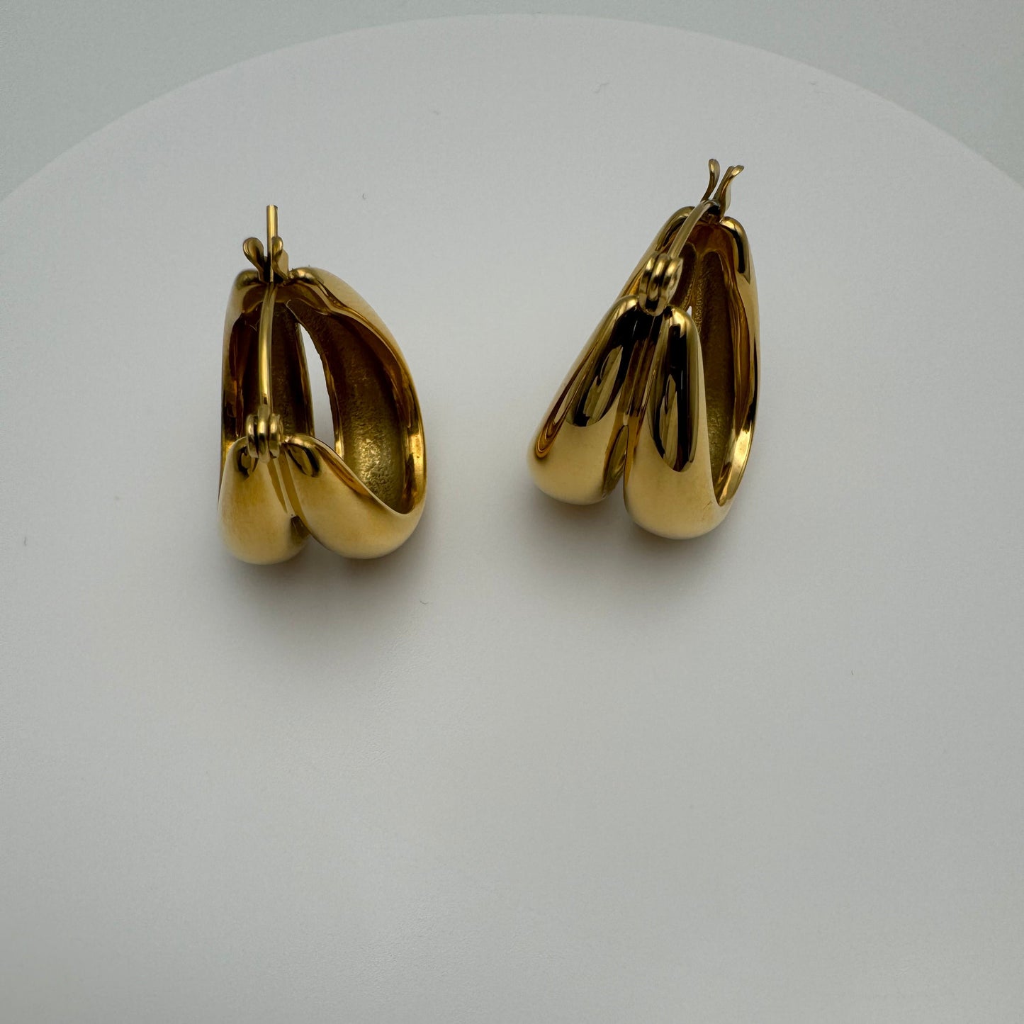 Julia Non-Tarnish Gold Drop Earrings