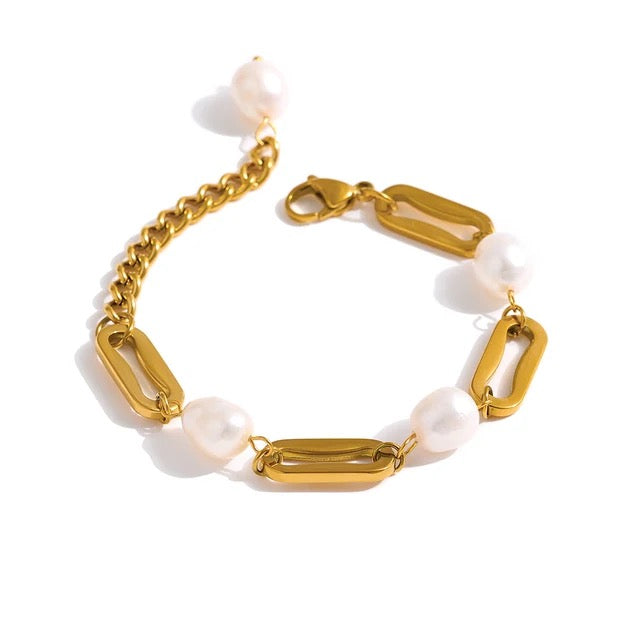 Sierra Non-Tarnish Gold Bracelet