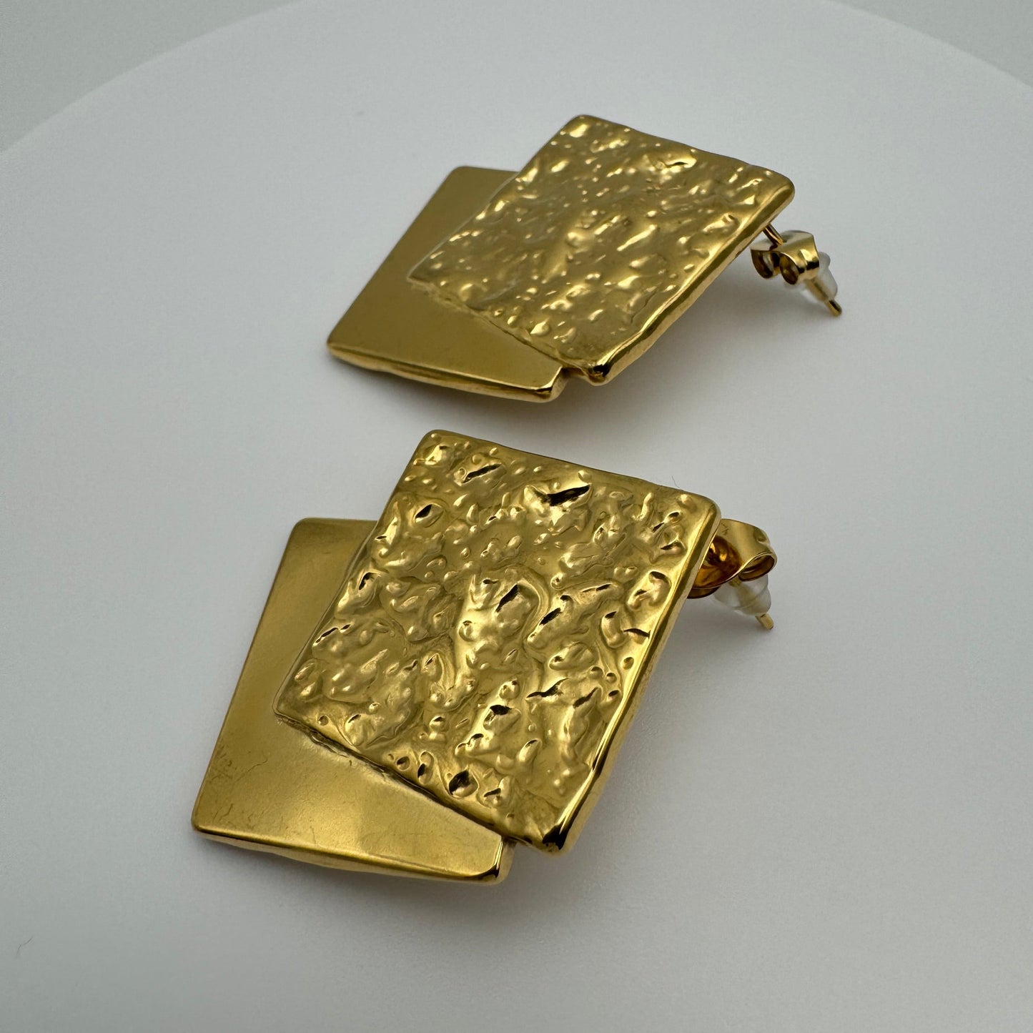 Dolly Non-Tarnish Gold Drop Earrings