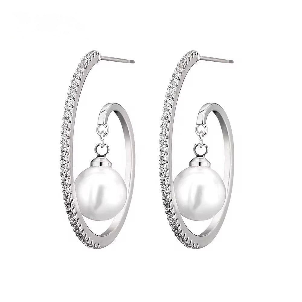 Tess Effortless Shine Hoop Earrings