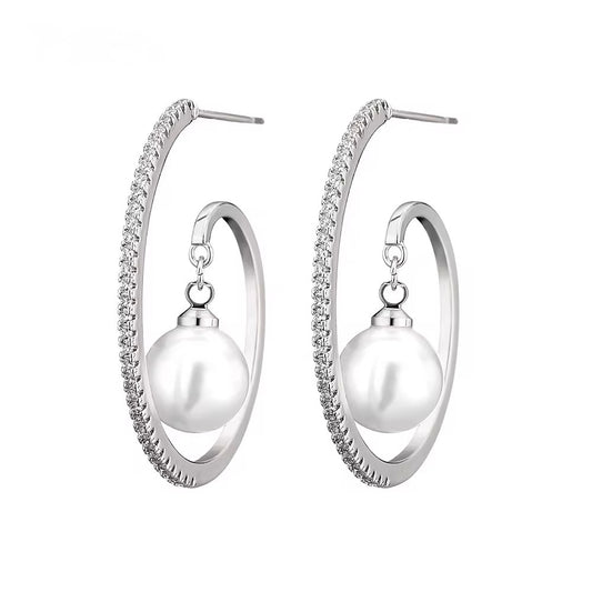 Tess Effortless Shine Hoop Earrings