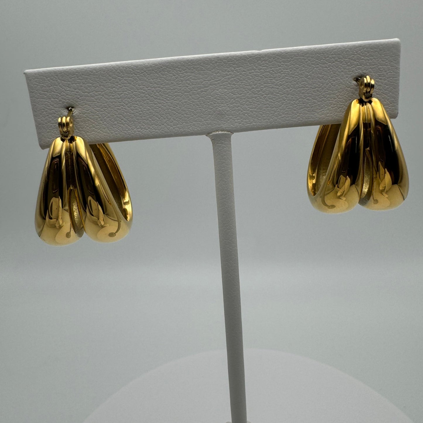 Julia Non-Tarnish Gold Drop Earrings