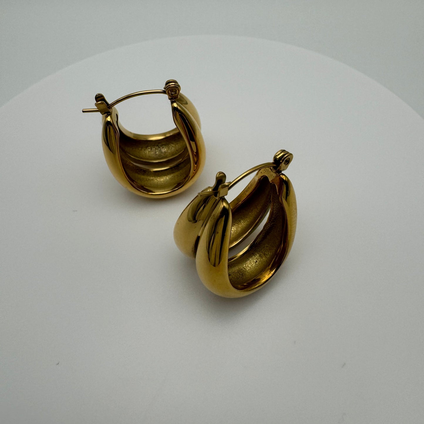 Julia Non-Tarnish Gold Drop Earrings