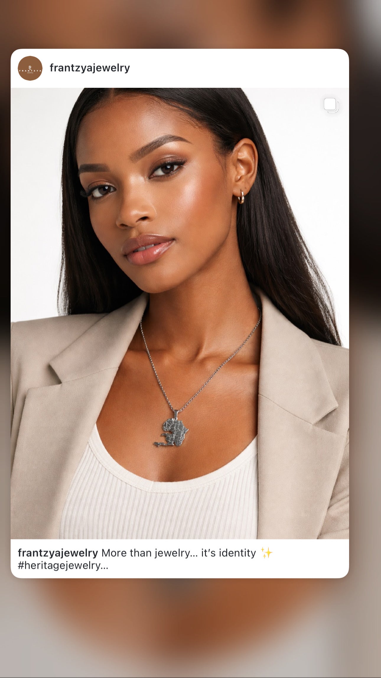 Heritage The Lineage Pendant Africa & Haiti