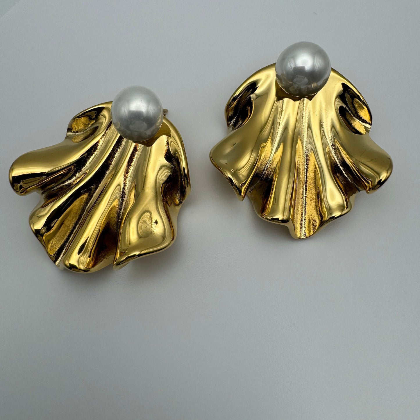 Roma non-Tarnish Gold Drop Earrings