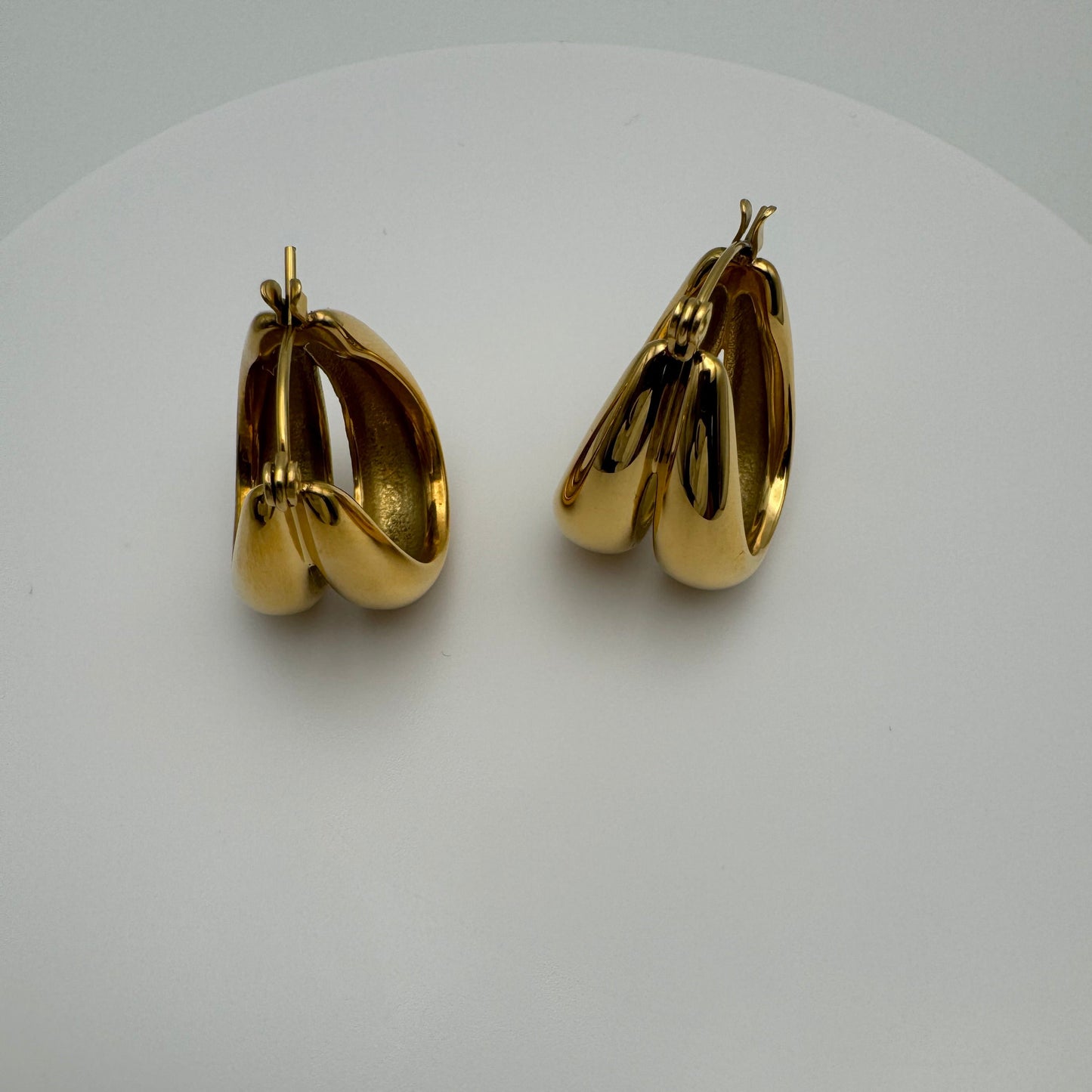 Julia Non-Tarnish Gold Drop Earrings