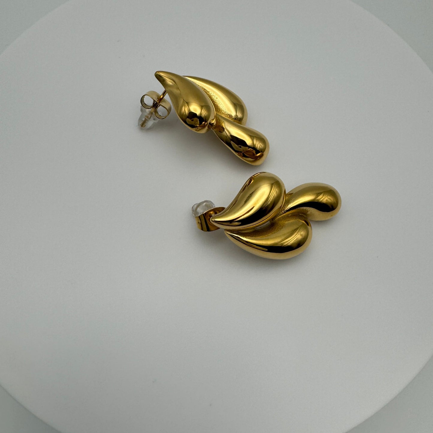 Claire Non-Tarnish Gold Drop Earrings