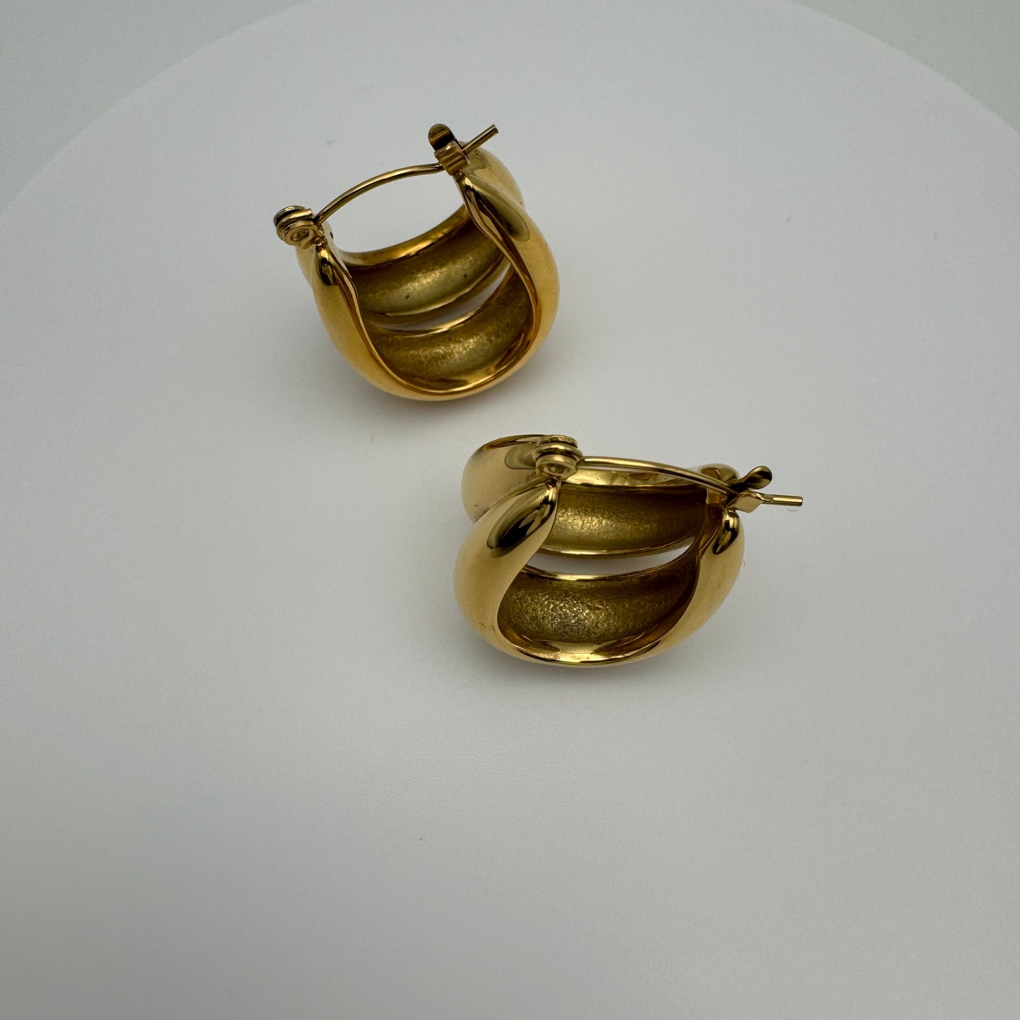 Julia Non-Tarnish Gold Drop Earrings