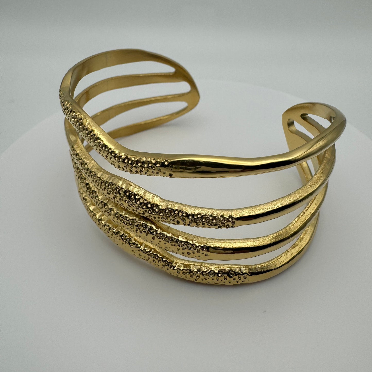 Celine Non-Tarnish Gold Bracelet