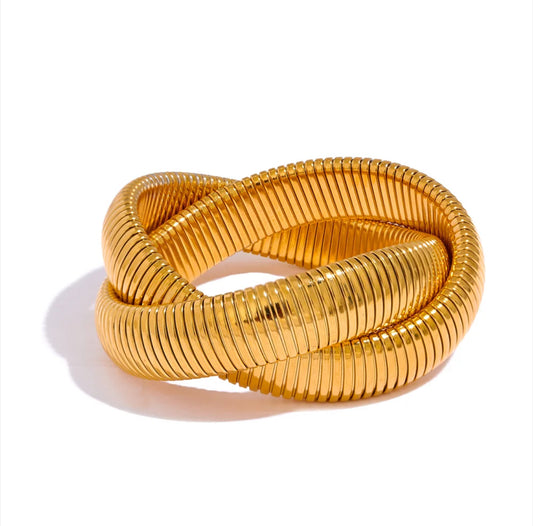 Ruth Non-Tarnish Gold Bracelet