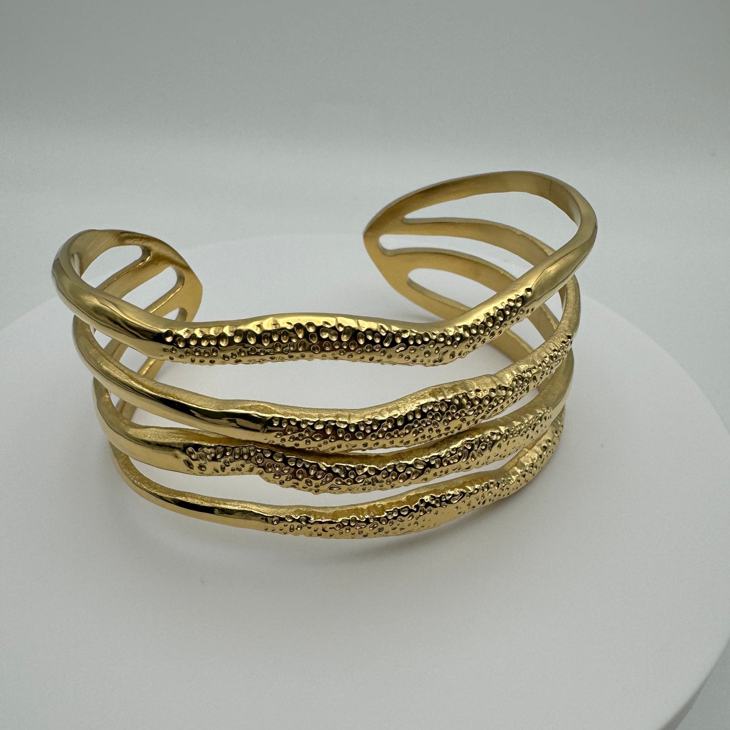 Celine Non-Tarnish Gold Bracelet