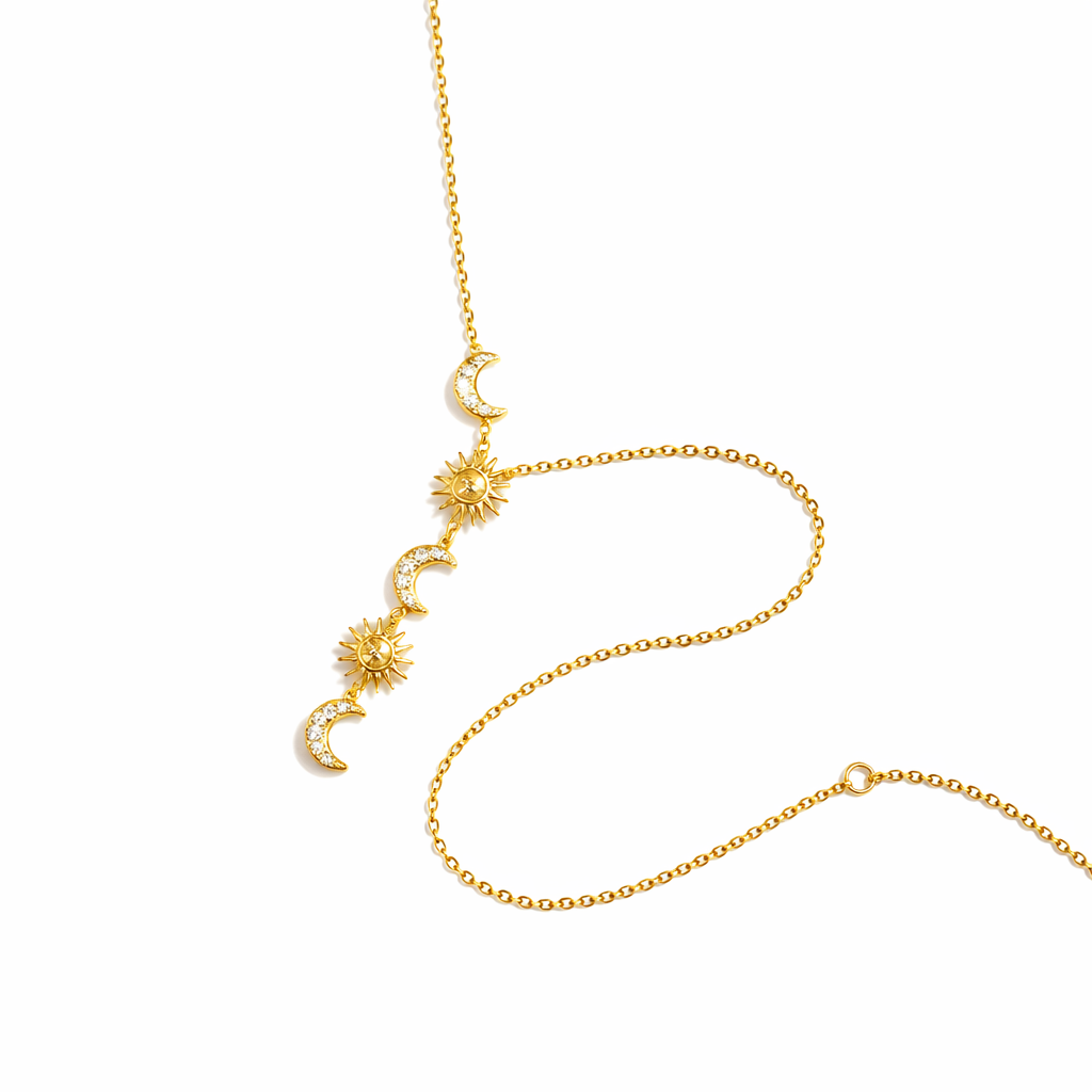 The Astra Sun & Moon Necklace
