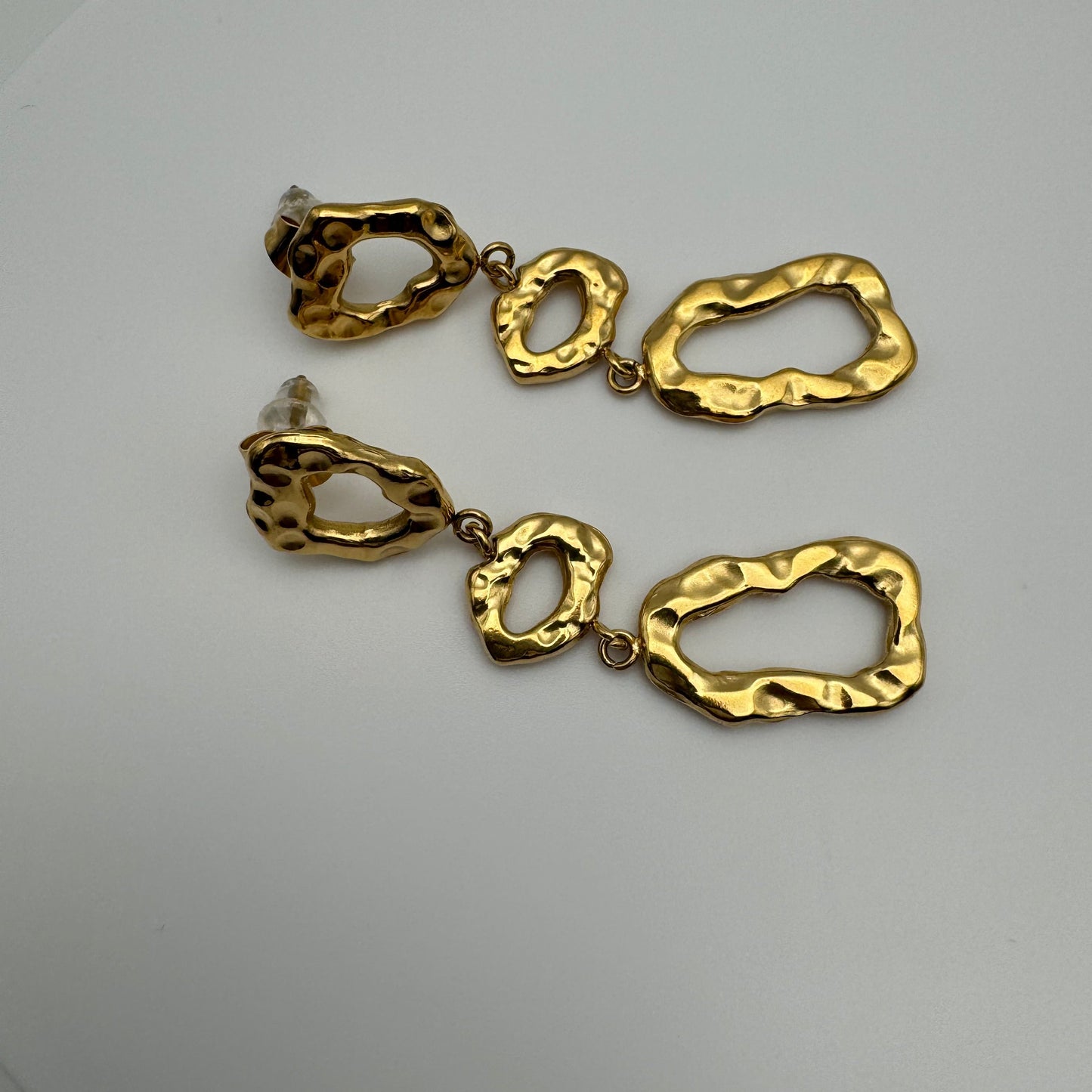 Madison Non-Tarnish Gold Drop Earrings