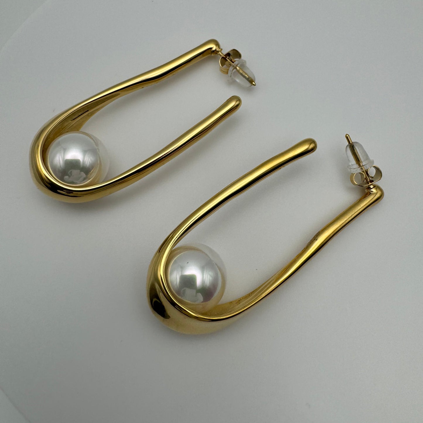 Noora non-Tarnish Gold Drop Earrings