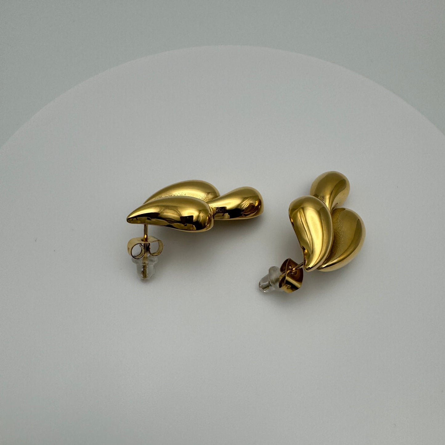 Claire Non-Tarnish Gold Drop Earrings