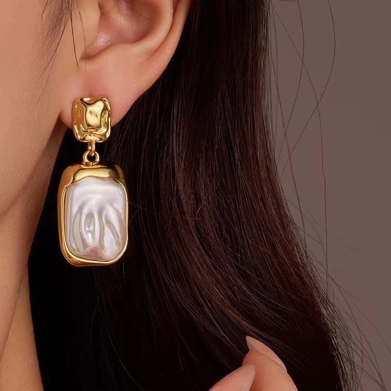 Claire Drop Earrings Waterproof Non-Tarnish and Hypoallergenic