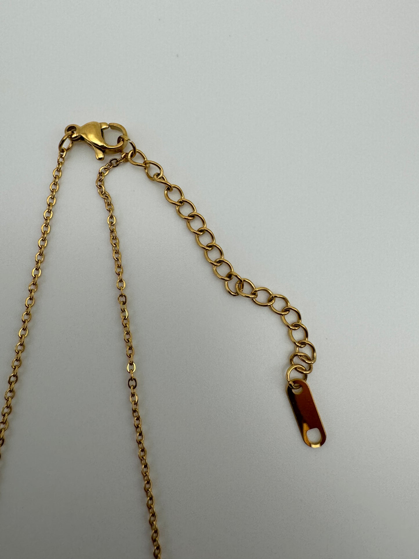 Dahlia non-Tarnish Gold Necklace