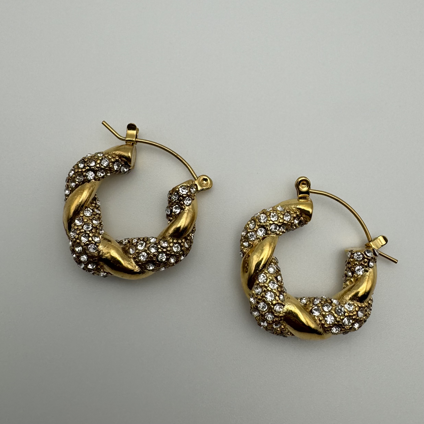 Lexi non-Tarnish Gold Stud Earrings